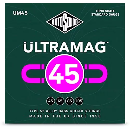 Rotosound Ultramag Bass Guitar Strings (45 - 105)