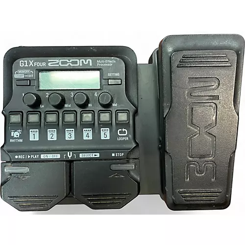 Used Zoom G1X FOUR Multi Effects Processor