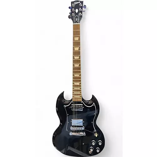 Used Gibson SG Standard Black Solid Body Electric Guitar Black