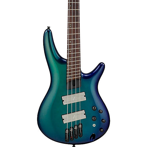Ibanez SRMS720 4-String Multi-Scale Electric Bass Guitar Blue Chameleon