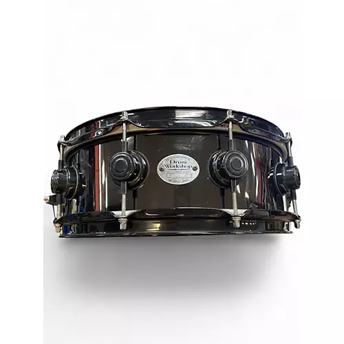 Used DW 5.5X14 All Maple Shell Black Drum Black 10