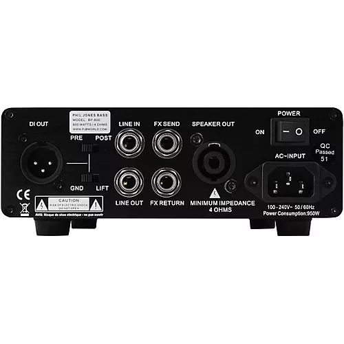Phil Jones Bass BP-800 800W Bass Amp Head