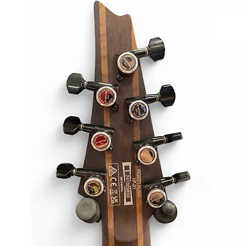 Used Ibanez RGD71ALMS Purple Solid Body Electric Guitar Purple