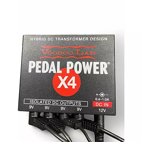 Used Voodoo Lab PEDAL POWER X4 Power Supply