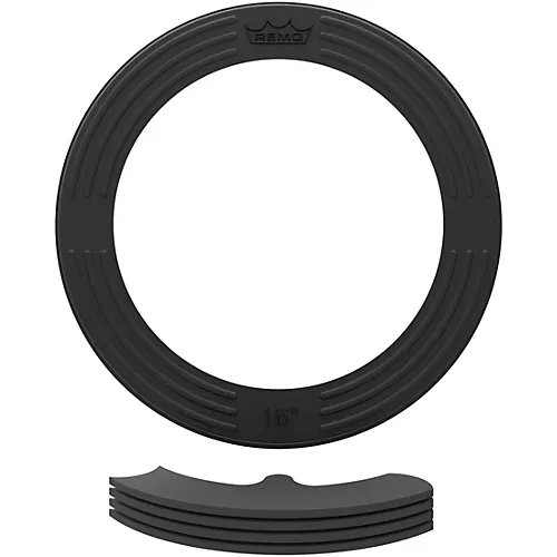 Remo External Sub Muff'l Bass Drum System 16 in. Black