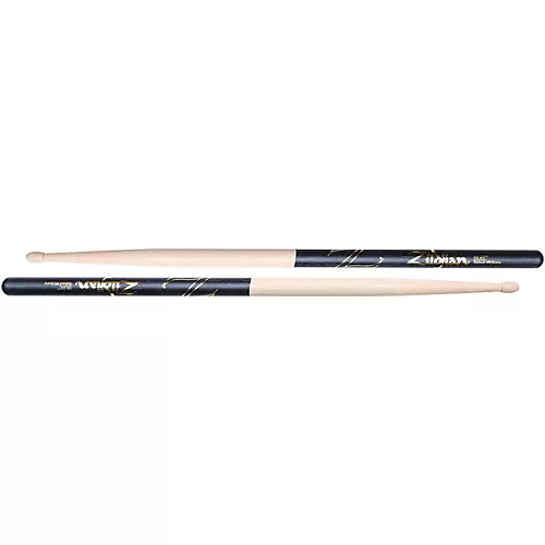 Zildjian Black DIP Drum Sticks 5B Wood