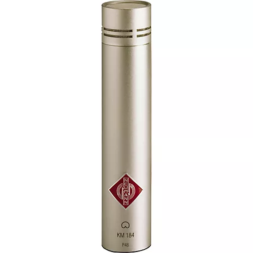 Neumann KM 184 Small-Diaphragm Condenser Microphone Satin Nickel