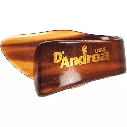 D'Andrea Thumb Picks One Dozen Shell Medium
