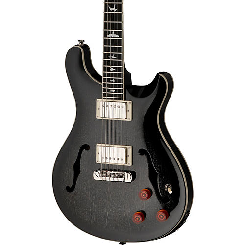 PRS SE Standard Piezo Hollowbody Electric Guitar Dog Hair Smokeburst