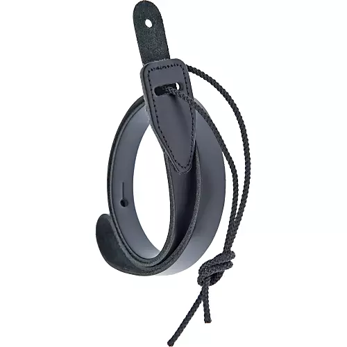 D'Addario Leather Mandolin Strap Black