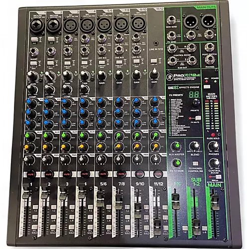 Used Mackie PROFX12 Unpowered Mixer