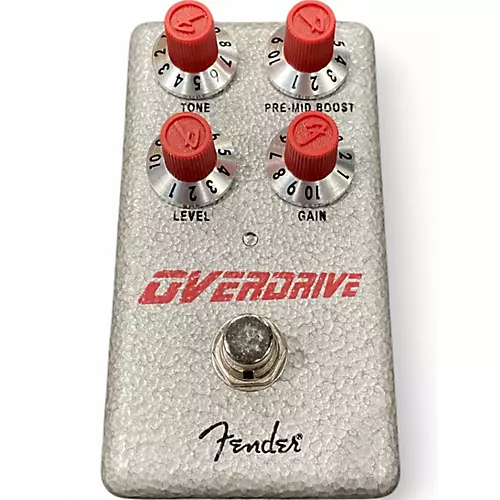 Used Fender Hammertone Overdrive Effect Pedal