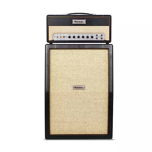 Marshall Studio JTM Tube Guitar Amp Stack With 2x12 Creamback Cabinet Black