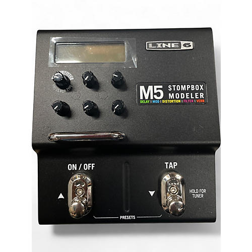 Used Line 6 M5 Stompbox Modeler Effect Processor