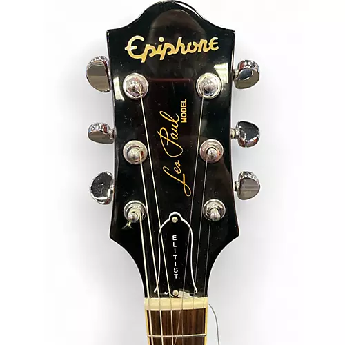 Used Epiphone elitist  Gold Top Solid Body Electric Guitar Gold Top