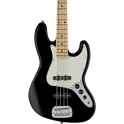 G&L Fullerton Deluxe JB Maple Fingerboard Electric Bass Jet Black