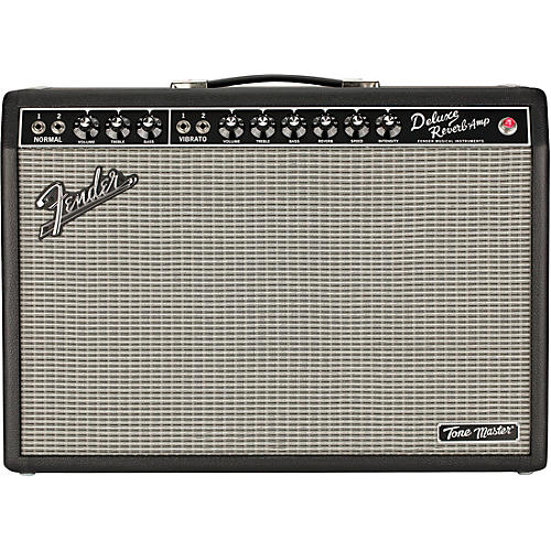 Fender Tone Master Deluxe Reverb 100W 1x12 Guitar Combo Amp Black