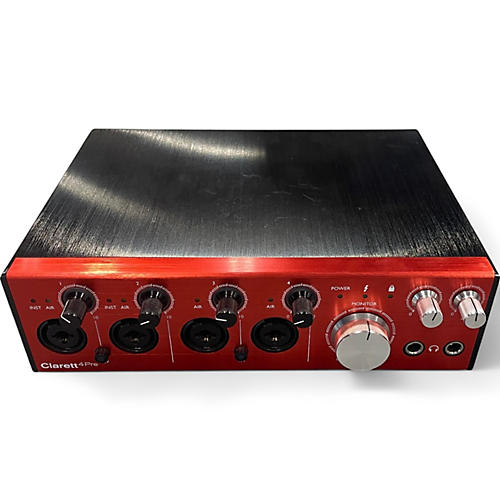 Used Focusrite Clarett 4Pre Audio Interface