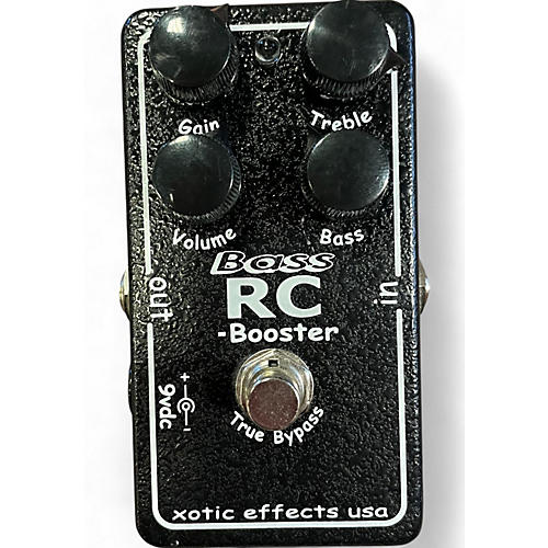 Used Xotic BASS RC BOOSTER Bass Effect Pedal