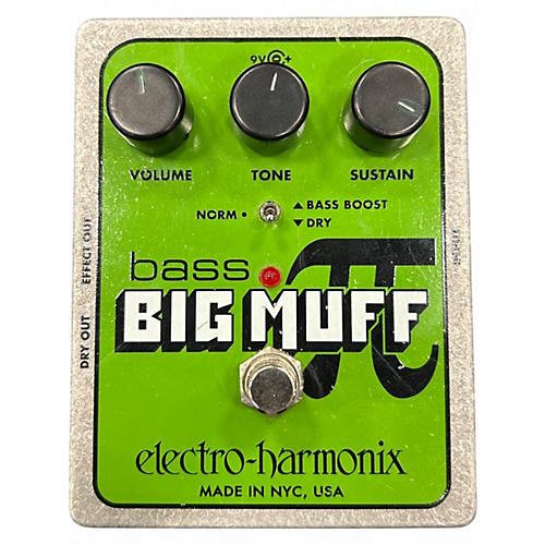 Used Electro-Harmonix Big Muff Bass Distortion Bass Effect Pedal