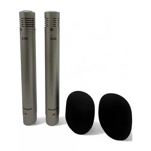 Used Samson co2 pair Drum Microphone
