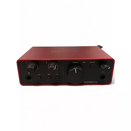 Used Focusrite Scarlett Solo Audio Interface