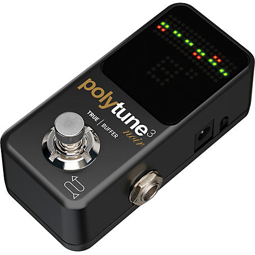TC Electronic PolyTune 3 Polyphonic Mini Pedal Tuner Noir