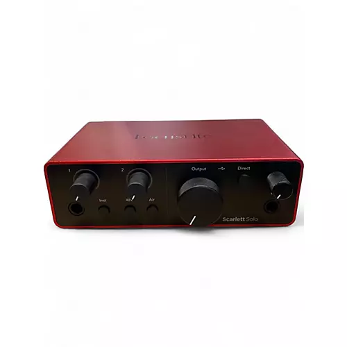 Used Focusrite Scarlett Solo Gen 3 Audio Interface