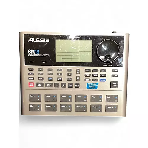 Used Alesis SR18 Drum Machine
