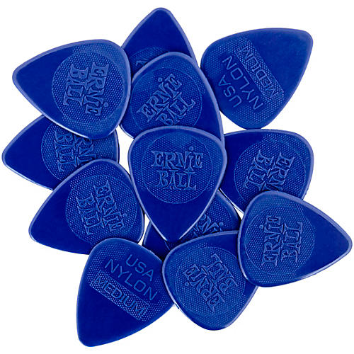 Ernie Ball Nylon Guitar Picks Medium 1 Dozen