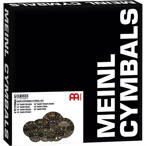 MEINL Classics Custom Dark Expanded Cymbal Set #2