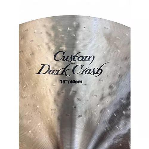 Used Zildjian 16in K Custom Dark Crash Cymbal 36