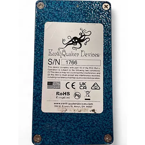 Used EarthQuaker Devices ZOAR Effect Pedal