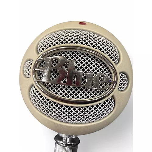 Used Blue Snowball USB Microphone