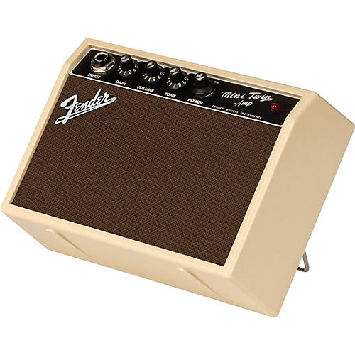 Fender Mini '65 Twin 1W 2x3 Guitar Combo Amp Blonde