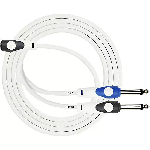 Kirlin LightGear Y-Cable, 3.5mm TRS Jack (Female) - 2x1/4