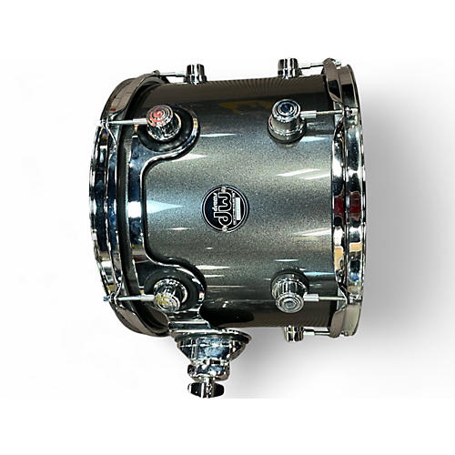 Used DW 4 Piece Performance Series Gunmetal Gray Drum Kit Gunmetal Gray