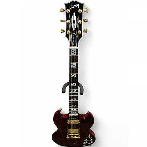 Used Gibson SG Supreme Wine Red Solid Body Electric Guitar Wine Red