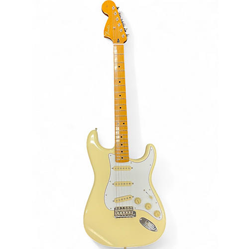 Used Fender Jimi Hendrix Stratocaster Olympic White Solid Body Electric Guitar Olympic White