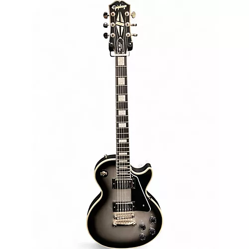 Used Epiphone Les Paul Classic Silverburst Solid Body Electric Guitar Silverburst