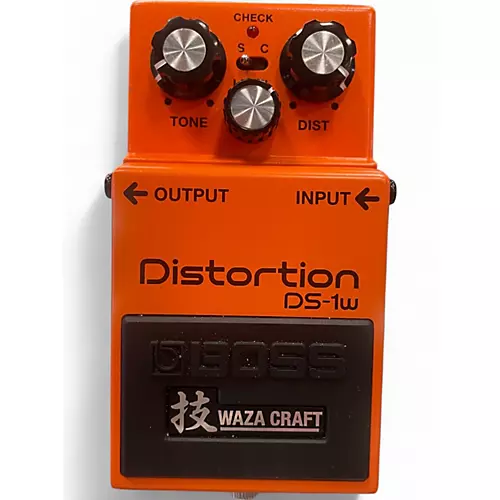 Used BOSS DS1 WAZA Effect Pedal