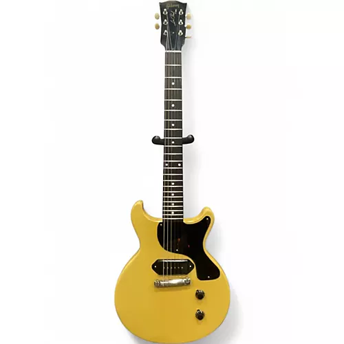Used 2024 Gibson Custom 1958 Les Paul Jr VOS Double Cutaway TV Yellow Solid Body Electric Guitar TV Yellow