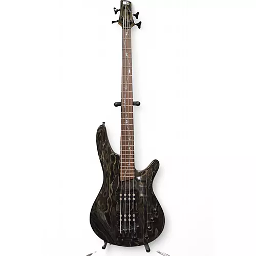 Used Ibanez SRX520 EX1 BLACK SWIRL Electric Bass Guitar BLACK SWIRL