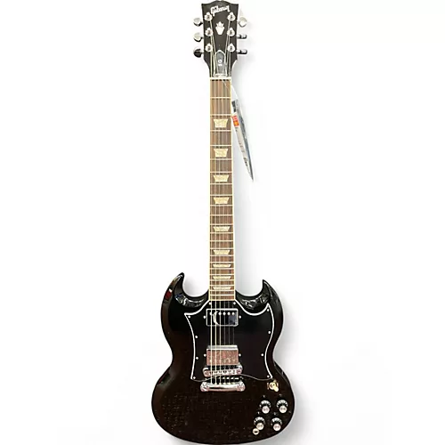 Used 2024 Gibson SG Standard Black Solid Body Electric Guitar Black