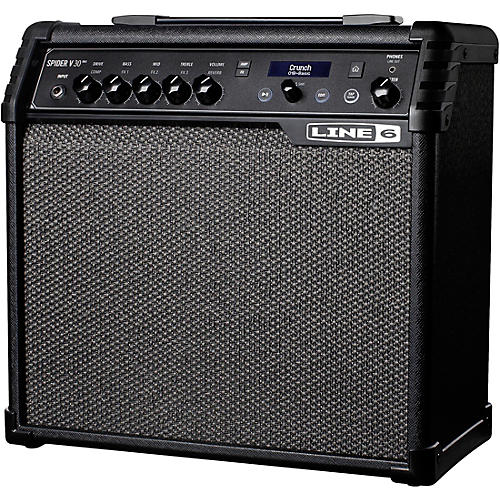 Line 6 Spider V 30 MKII 30W 1x8 Guitar Combo Amp Black