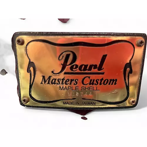 Used Pearl 14in MASTERS CUSTOM SNARE PURPLE Drum PURPLE 33