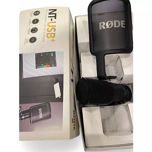 Used RODE NT-usb+ Condenser Microphone