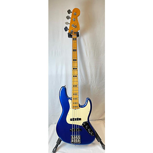 Used Fender American Ultra Jazz Bass COBALT Electric Bass Guitar COBALT BLUE