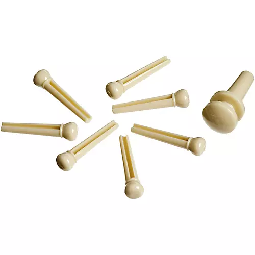 D'Addario ABS Bridge/End Pin Set Ivory