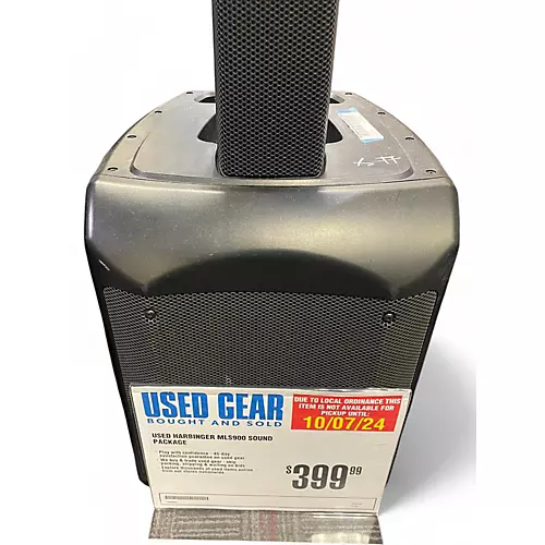 Used Harbinger MLS1000 Powered Speaker